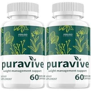 Two bottles of puravive weight management support